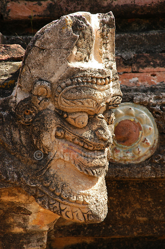 Burma - 01219 
 Bagan Plain - Sulamani Temple (Pahto) Circa 1181 
 Keywords: Burma, Asia, building, Bagan, architecture, religious building, Myanmar, sculpture, stone sculpture